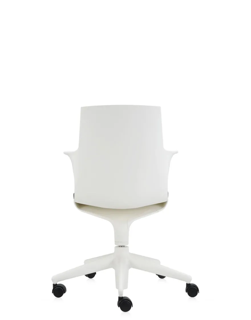 Hot Kartell Spoon chair BLANC/NOIR