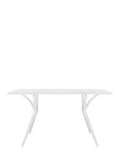Best Kartell Spoon table PLATEAU BLANC/PIED NOIR