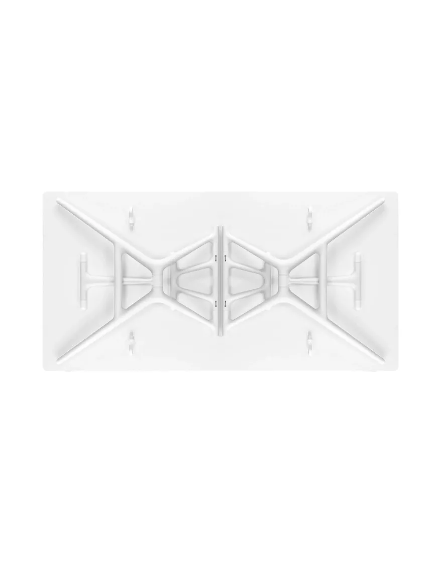 Best Kartell Spoon table PLATEAU BLANC/PIED NOIR
