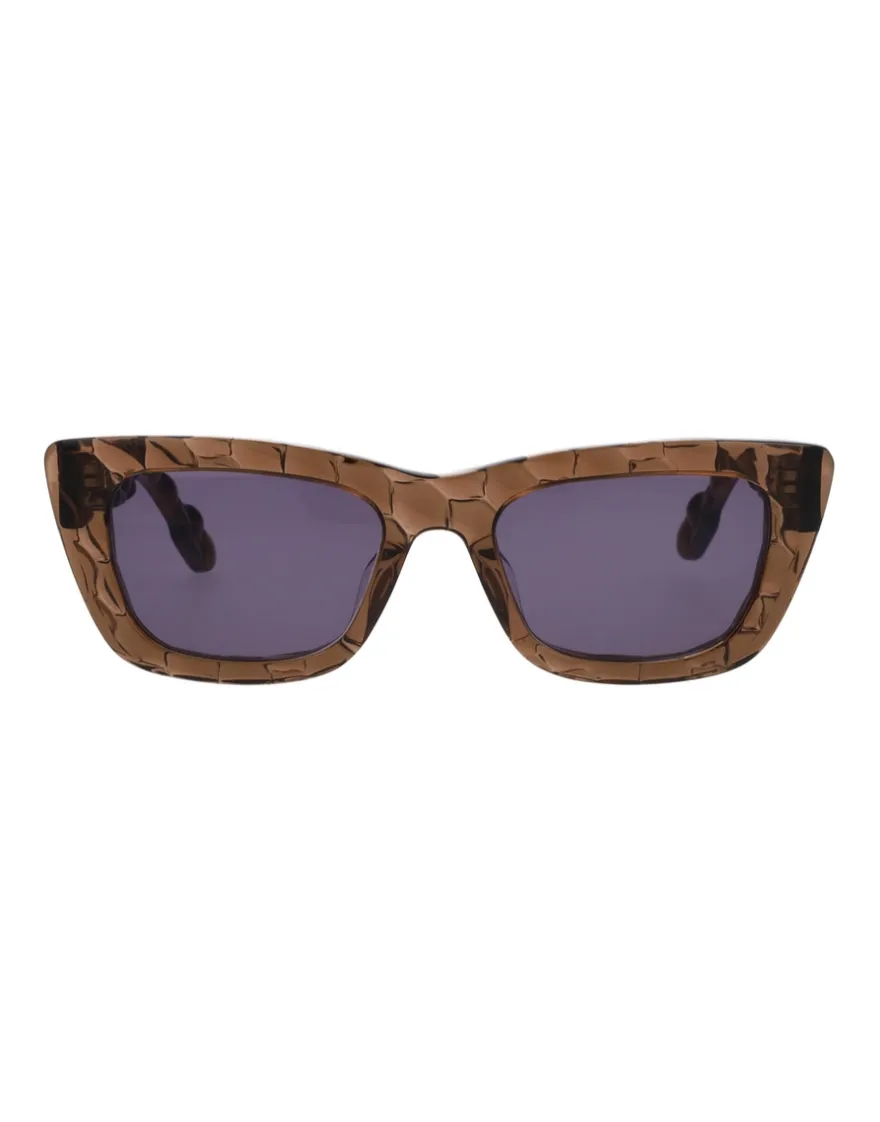 Sale Kartell Squame cateye MARRON CLAIR