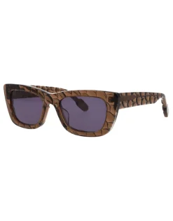 Sale Kartell Squame cateye MARRON CLAIR