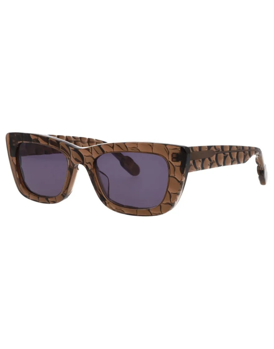 Sale Kartell Squame cateye MARRON CLAIR