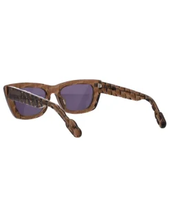 Sale Kartell Squame cateye MARRON CLAIR