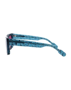 Discount Kartell Squame cateye BLEU CLAIR