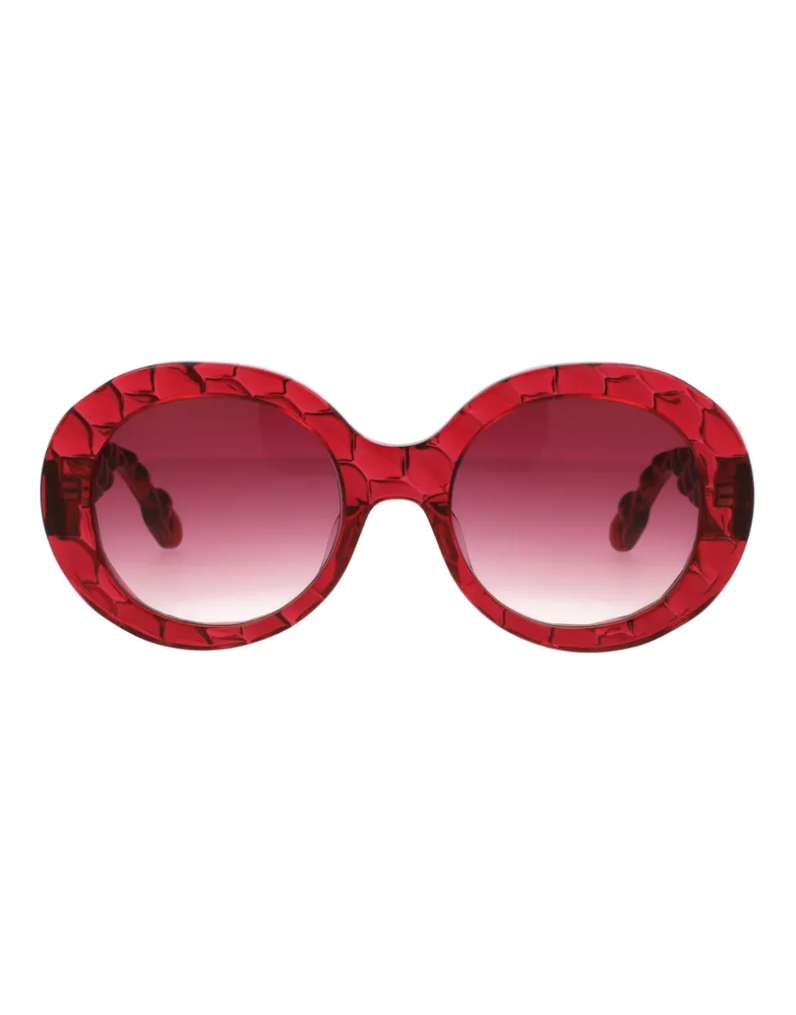 Discount Kartell Squame round ROUGE