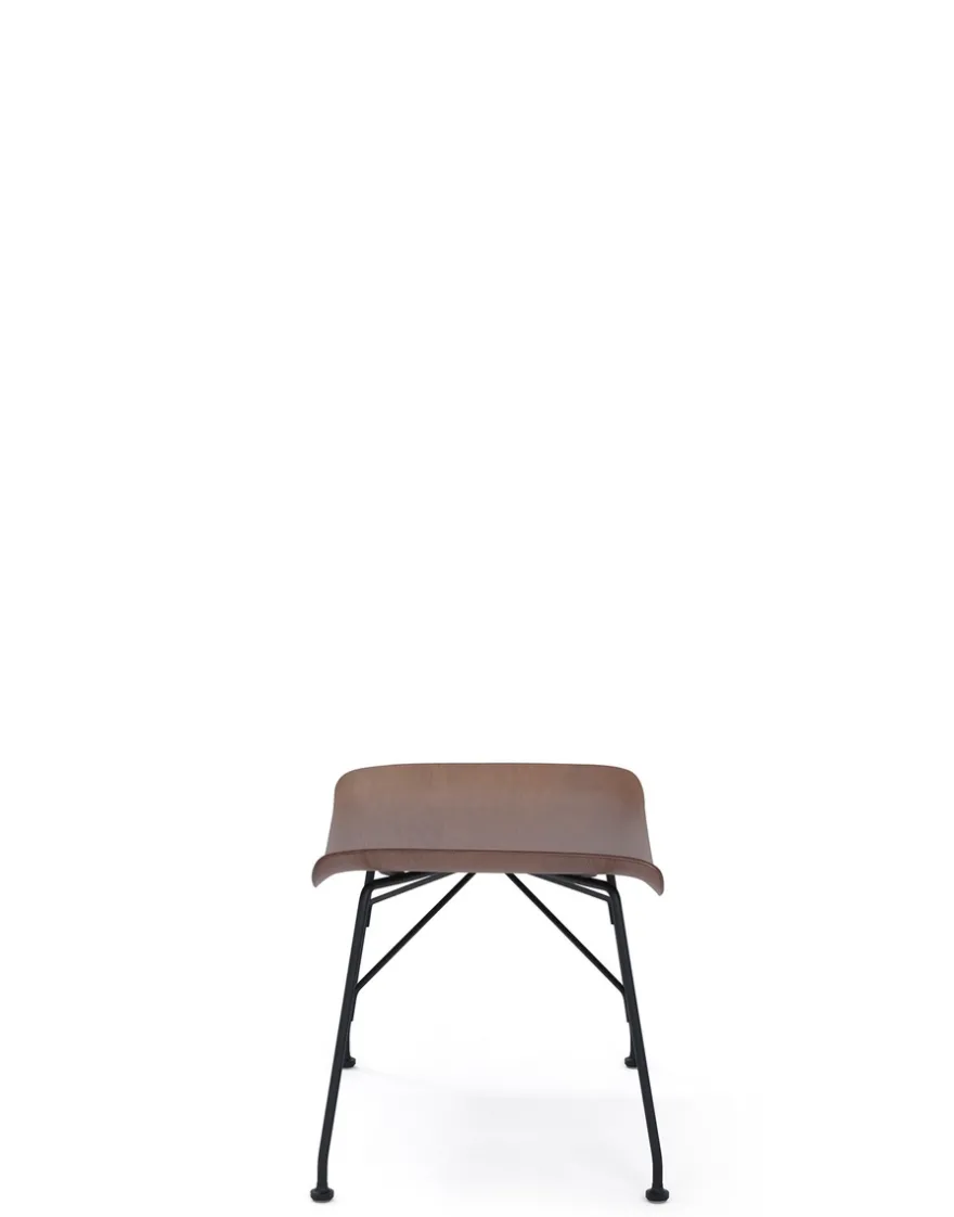 Kartell S/wood slatted ash BOIS FONCÉ/NOIR