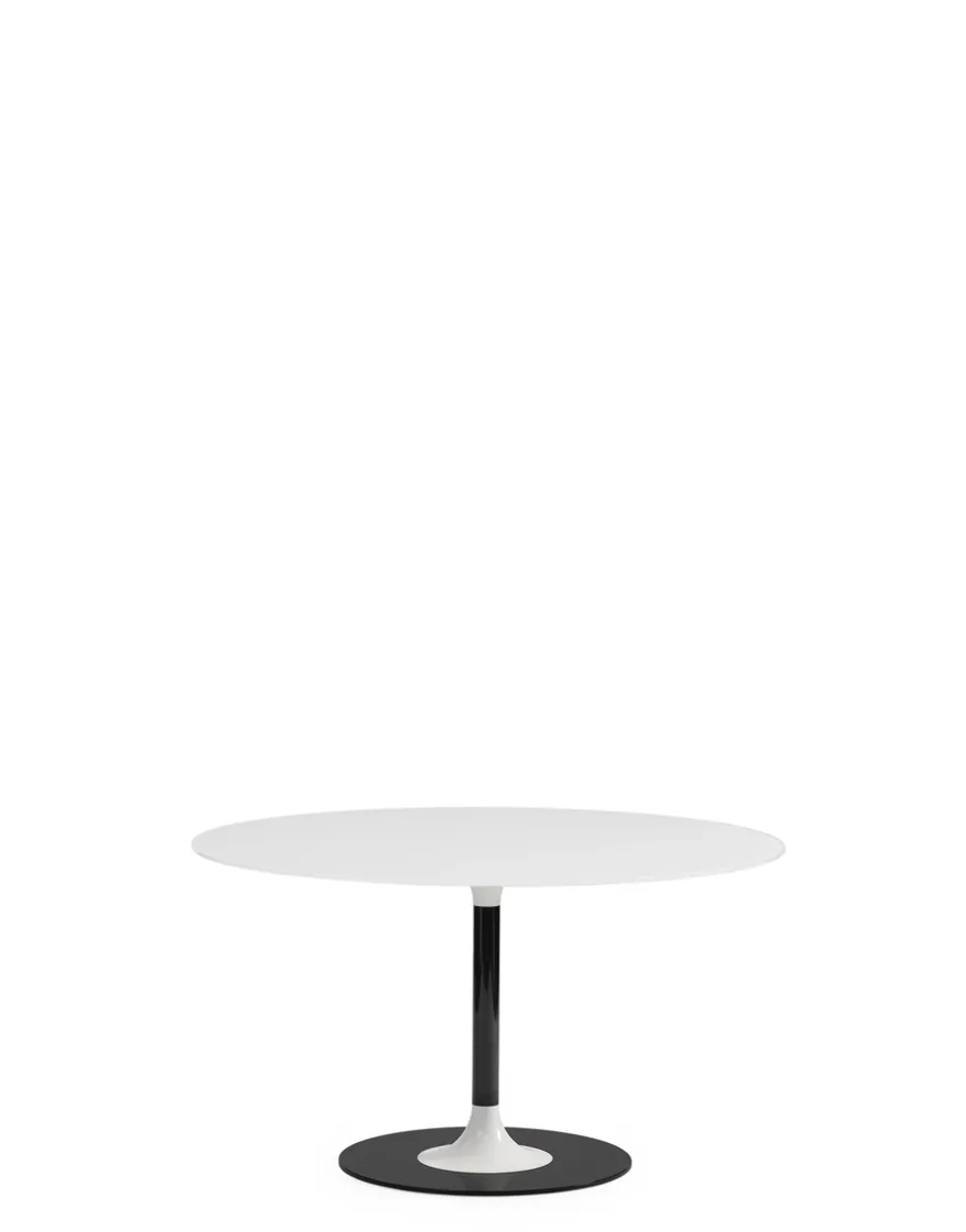 Best Kartell Thierry xxl round BLANC/NOIR