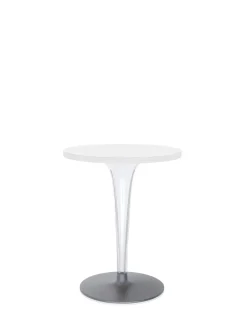 Kartell Top top round LAMINÉ BLANC