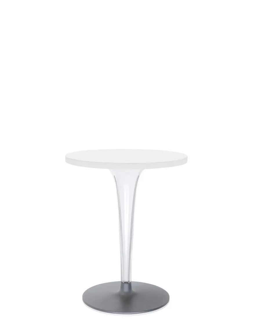 Kartell Top top round LAMINÉ BLANC