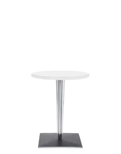 New Kartell Top top round outdoor MÉLAMINE BLANC