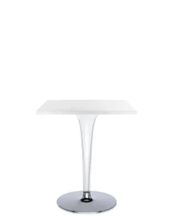 Kartell Top top square LAMINÉ BLANC