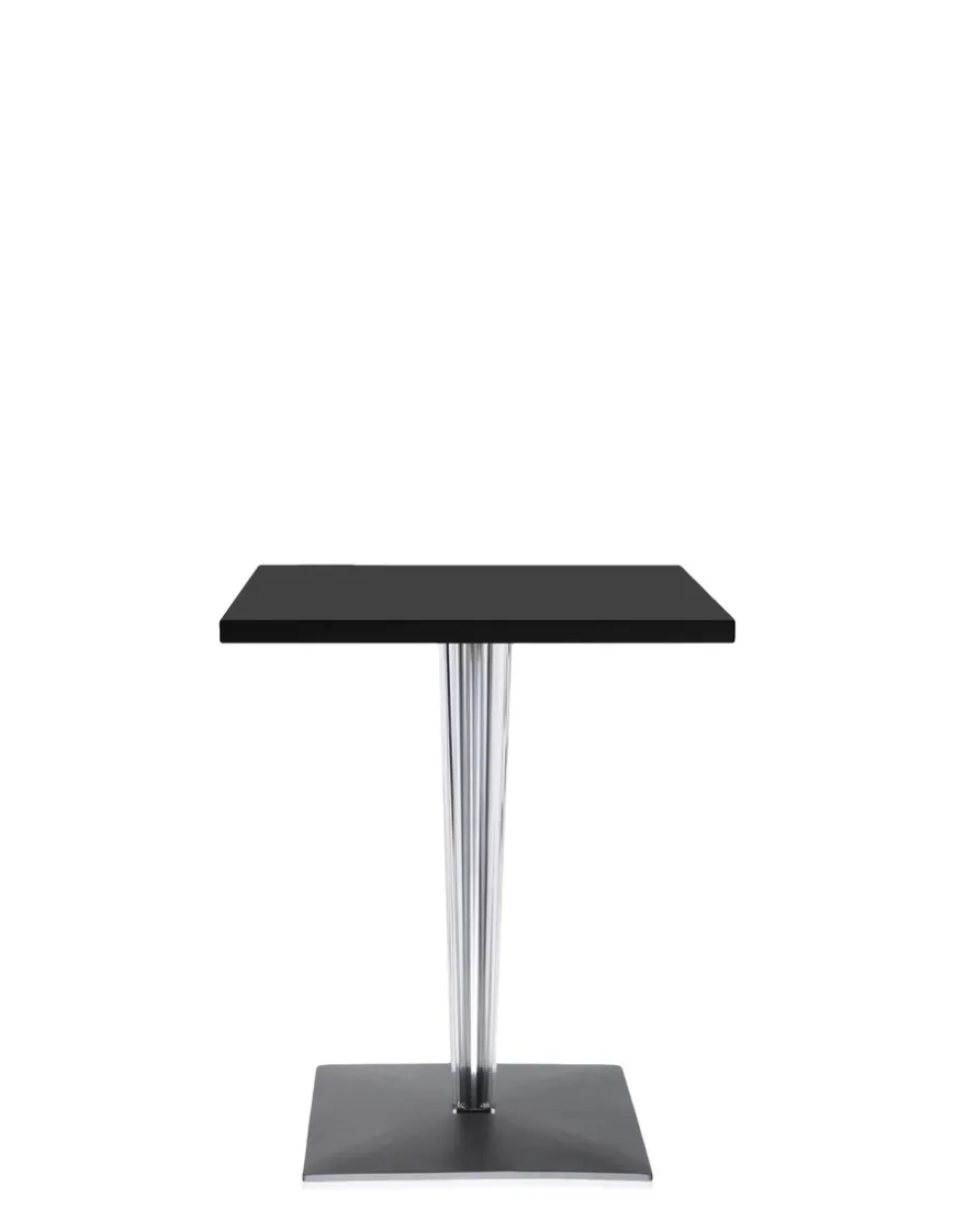 Outlet Kartell Top top square LAMINÉ NOIR
