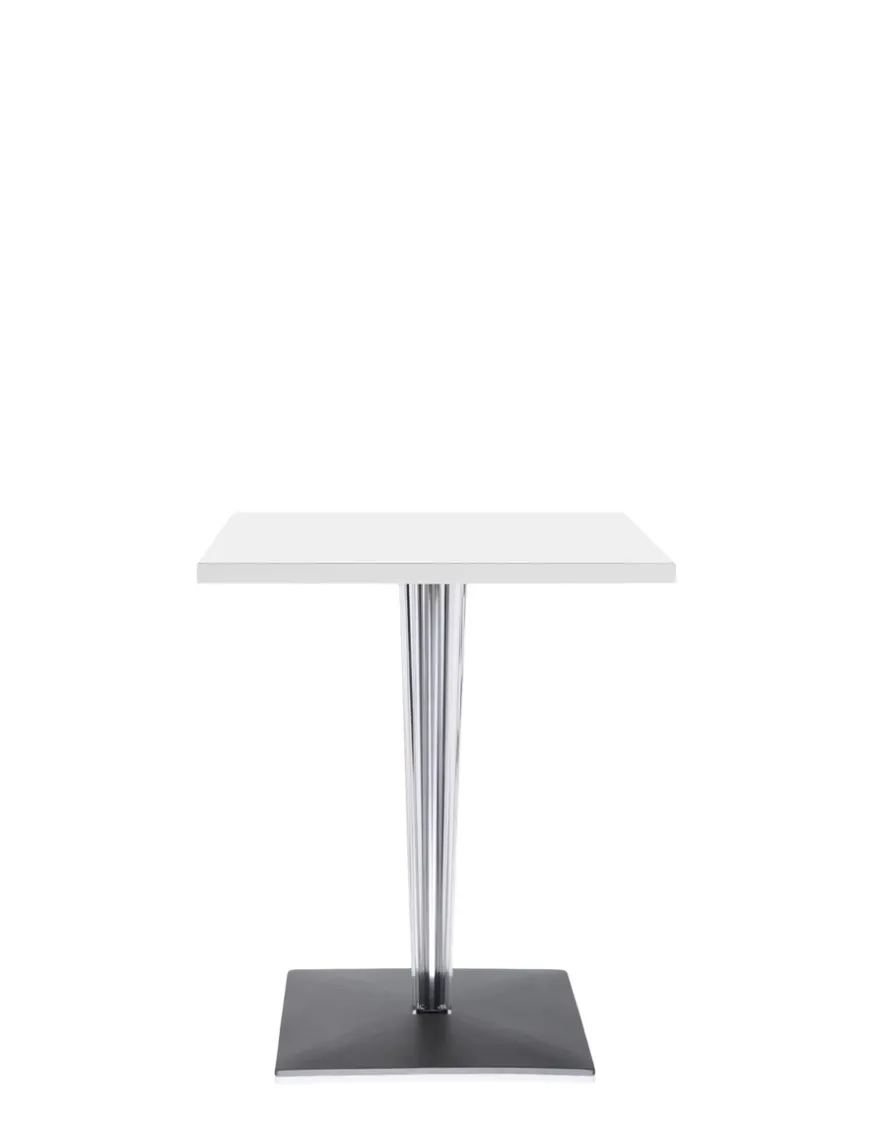 Clearance Kartell Top top square LAMINÉ BLANC
