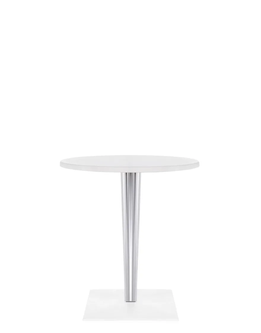 Clearance Kartell Toptop contract round MÉLAMINE BLANC