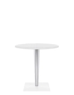 Discount Kartell Toptop contract quadrato MÉLAMINE BLANC