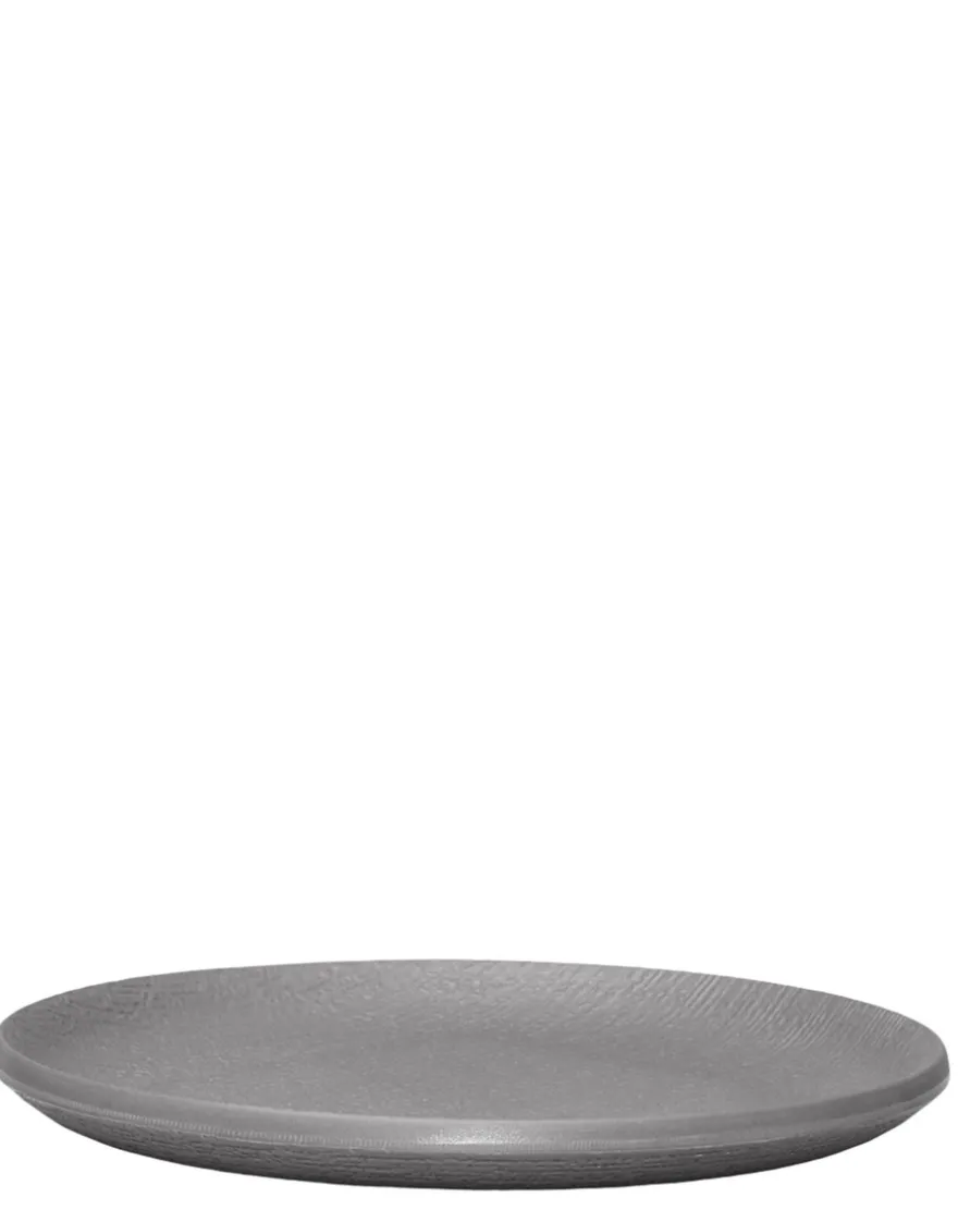 Kartell Trama (4 assiettes plates) NOIR ANTHRACITE