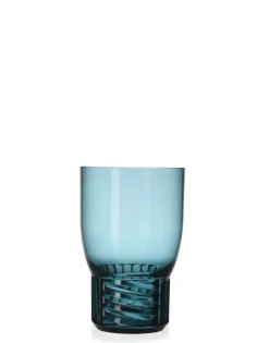 Kartell Trama - eau (4 verres) BLEU CLAIR