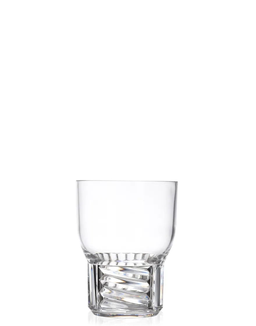 Sale Kartell Trama - vin (4 verres) CRISTAL