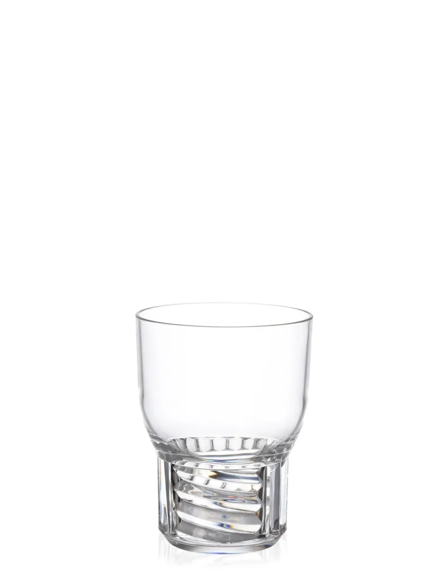 Sale Kartell Trama - vin (4 verres) CRISTAL
