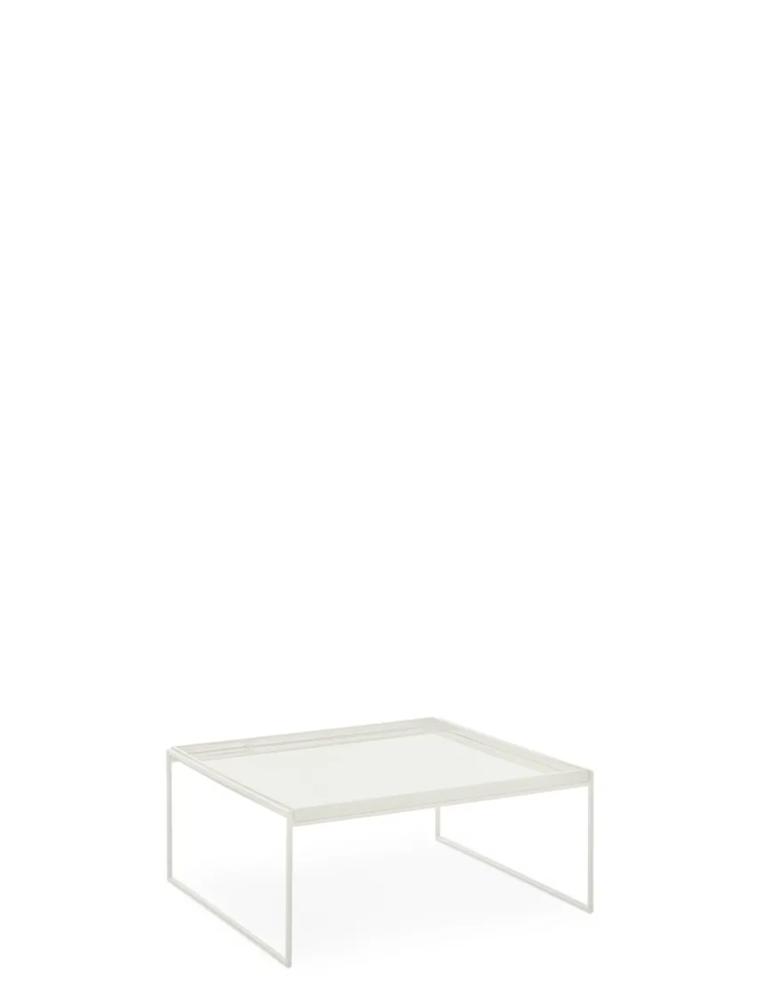 Hot Kartell Trays 80 cm x 80 cm BLANC LAQUÉ