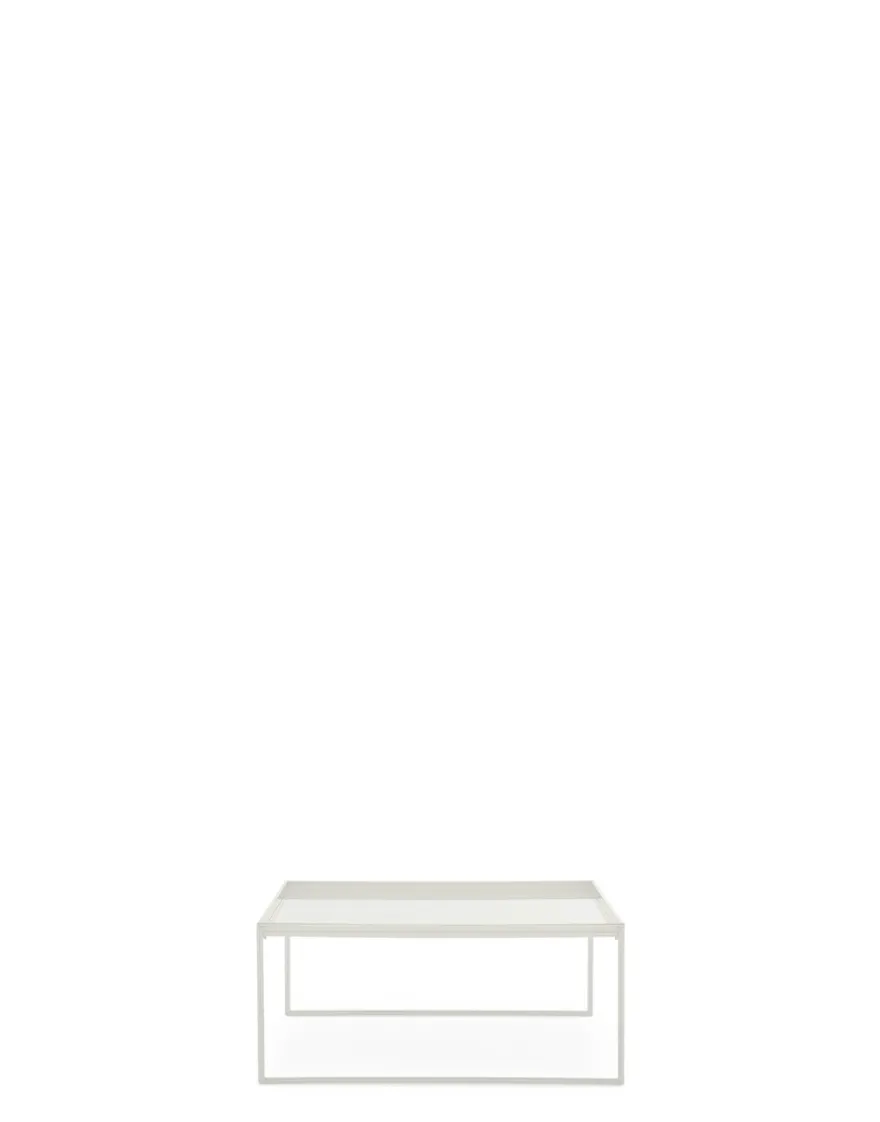 Hot Kartell Trays 80 cm x 80 cm BLANC LAQUÉ