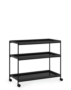 Hot Kartell Trays 80 cm x 40 cm NOIR BRILLANT