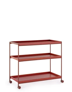 Online Kartell Trays 80 cm x 40 cm BORDEAUX