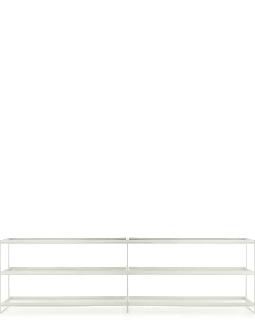 New Kartell Trays 240 cm x 40 cm BLANC LAQUÉ