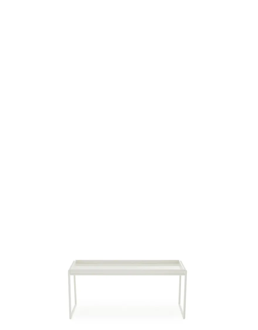 Outlet Kartell Trays 80 cm x 40 cm BLANC LAQUÉ