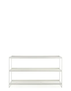Best Kartell Trays 140 cm x 40 cm BLANC LAQUÉ