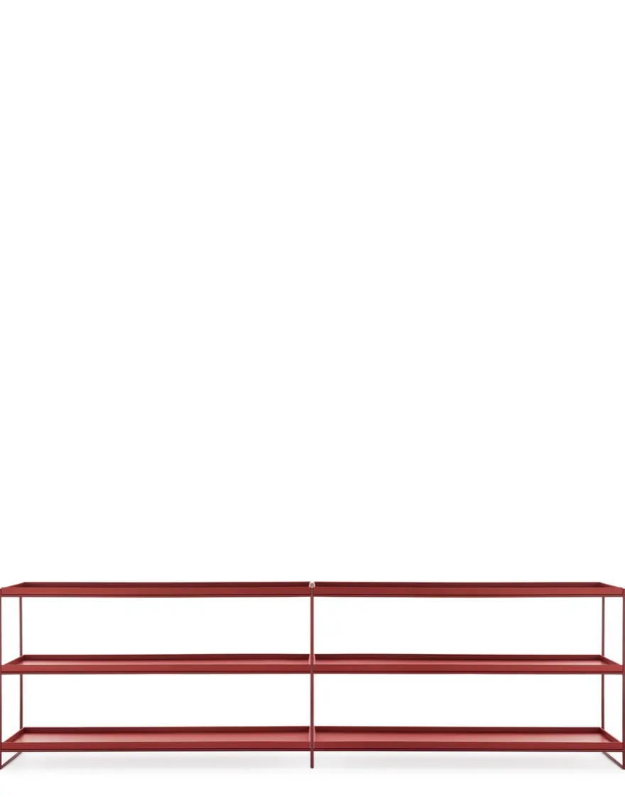 Hot Kartell Trays 240 cm x 40 cm BORDEAUX