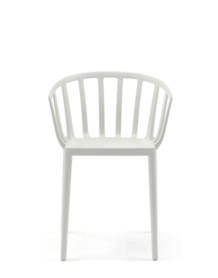 Discount Kartell Venice mat (2 chaises) BLANC