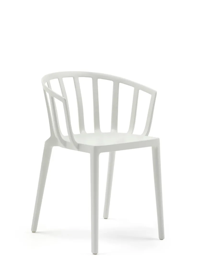 Discount Kartell Venice mat (2 chaises) BLANC