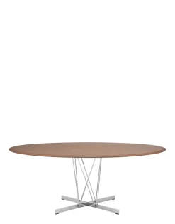 Hot Kartell Viscount of wood oval WALNUT