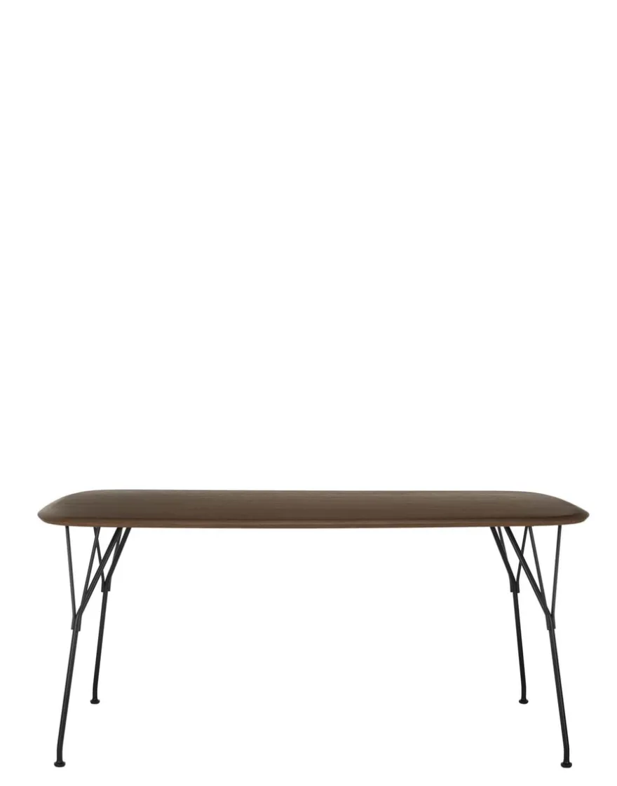 Sale Kartell Viscount of wood rectangular WALNUT