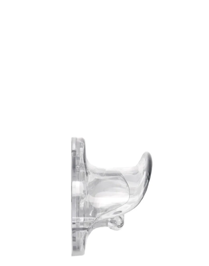 Outlet Kartell Wall clothes hook (2 pièces) CRISTAL